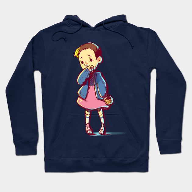 Stranger Things: Eleven Hoodie by Tiffa